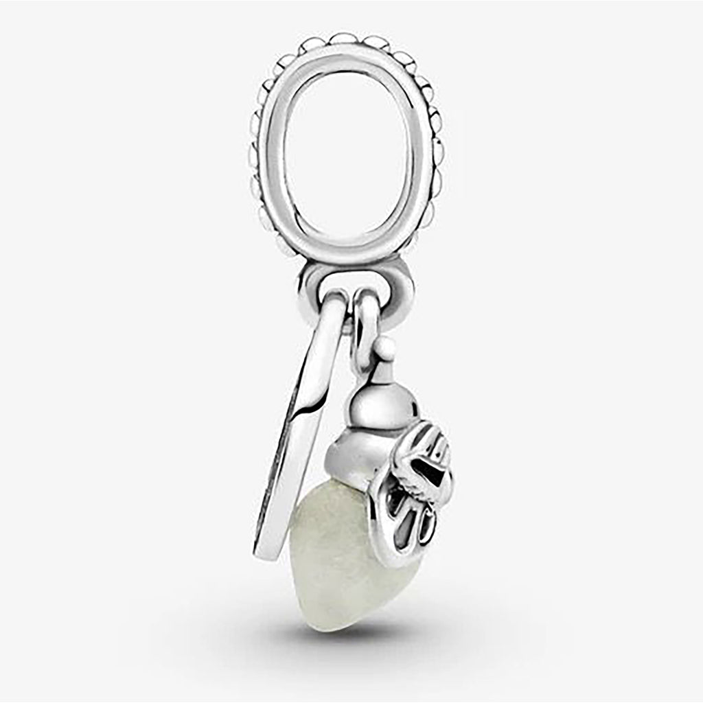 Charm Evangeline para Pulsera o Collar - Dije de Plata 925 Luciérnaga con "You Light Up My Life"