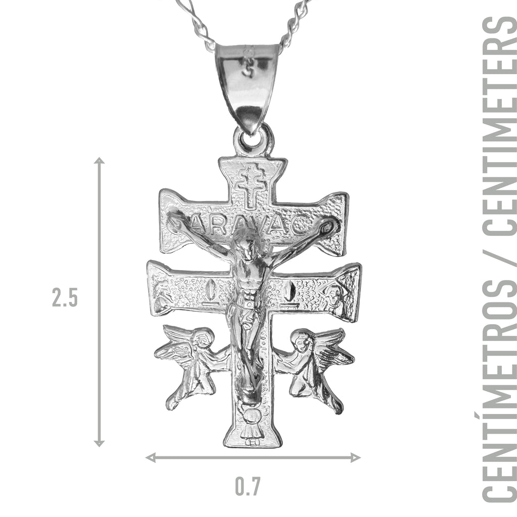 Cruz de Caravaca en Plata 925
