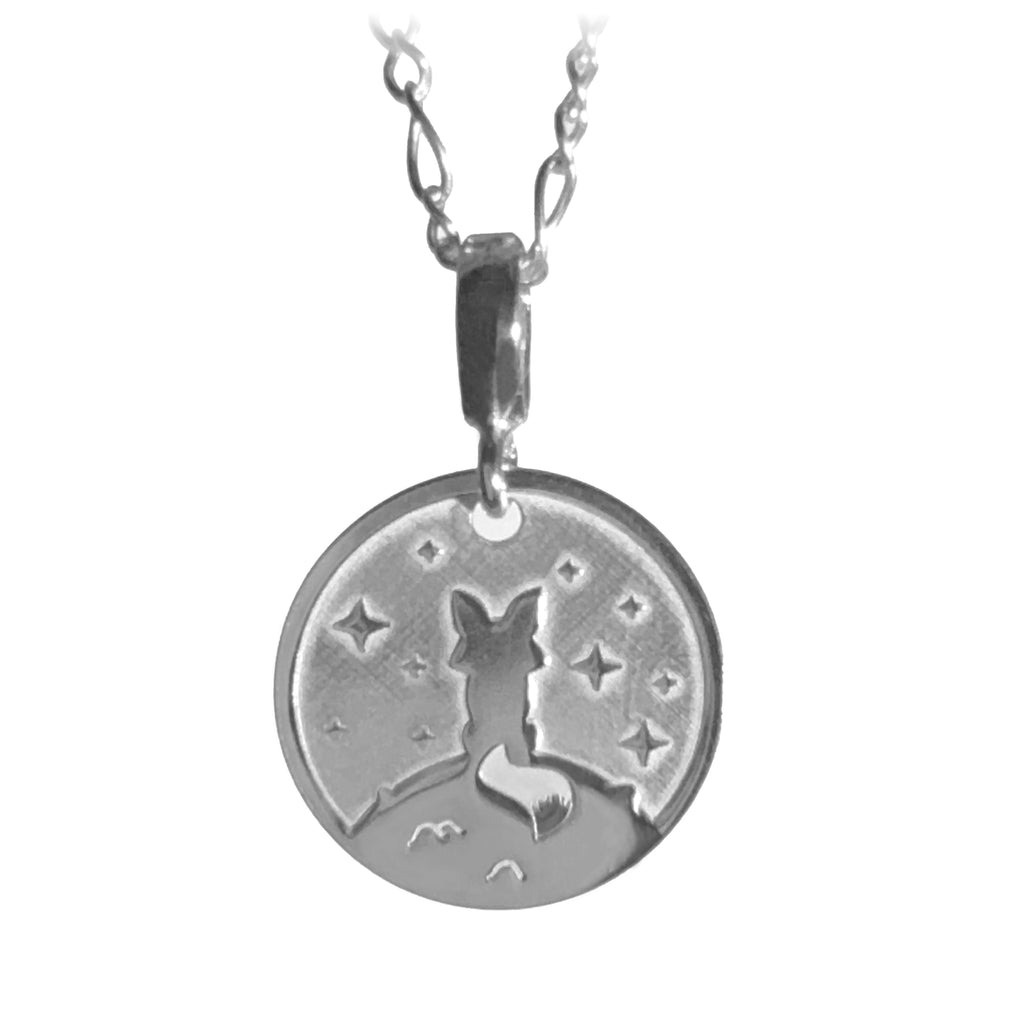 Collar del Zorro del Cuento "El Principito" en Plata .925