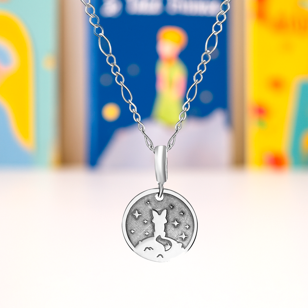 Collar del Zorro del Cuento "El Principito" en Plata .925